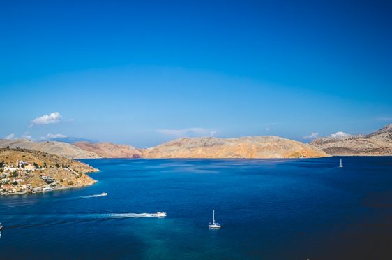 Sailing the natural islands of greece